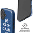 Keep Calm And Vote Left iPhone 16 Plus Magsafe Impact Case